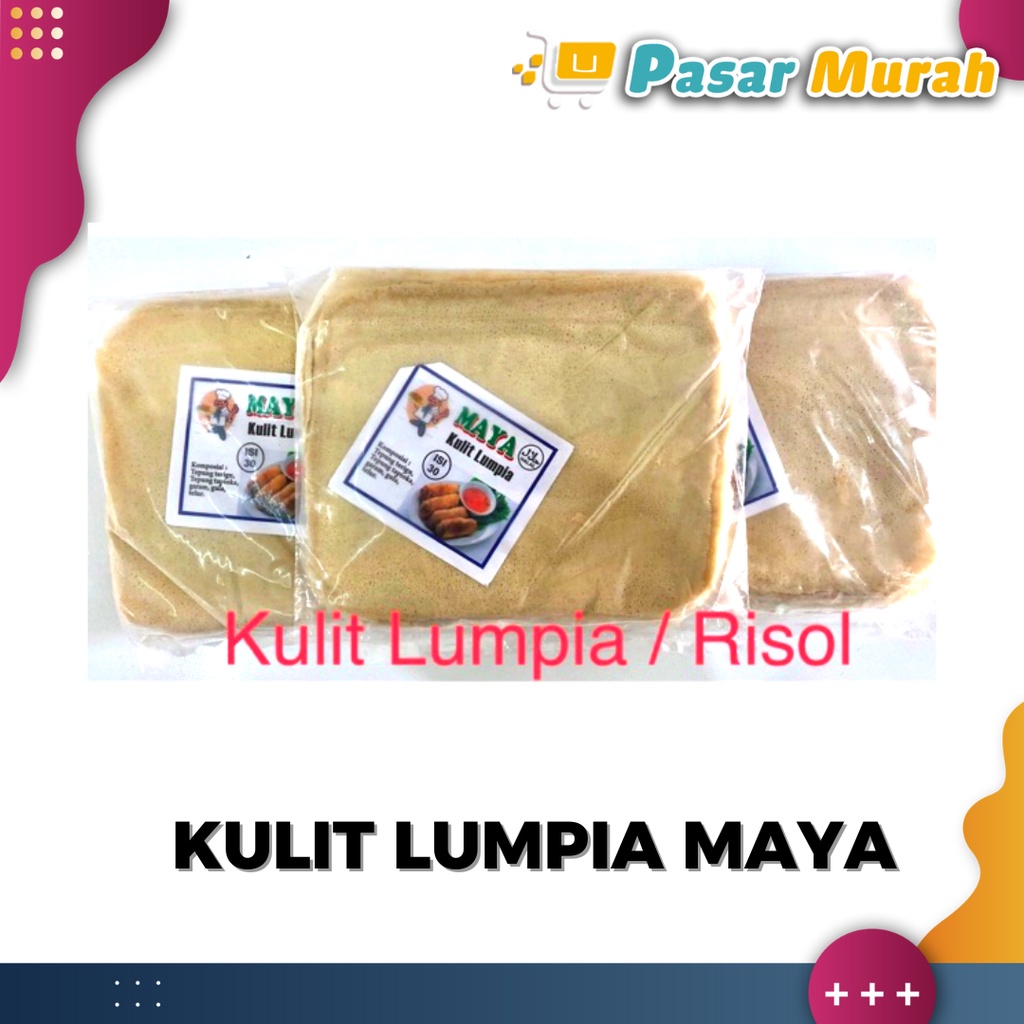 

Kulit Lumpia Petak Isi 30 / Maya Kulit Lumpia