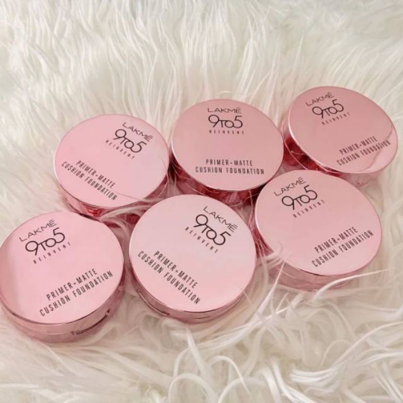 LAKME MAKEUP 9to5 Reinvent primer + matte cushion foundation