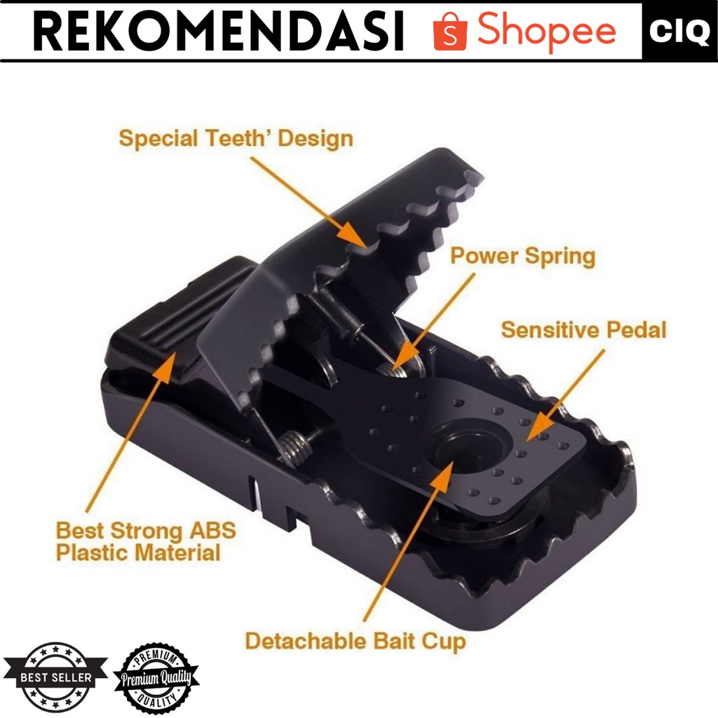 Perangkap Tikus Paling Canggih Murah - Perangkap Penjepit Tikus Otomatis Ampuh / Penjepit Tikus Besar / Alat Penjepit Tikus