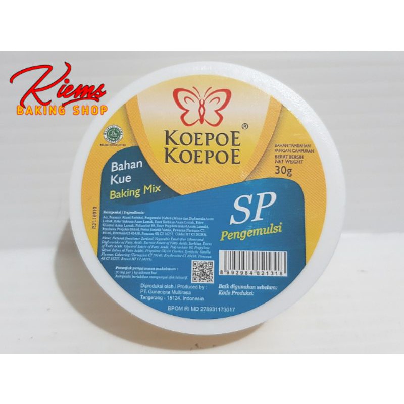 

SP merk Kupu Kupu 30gr