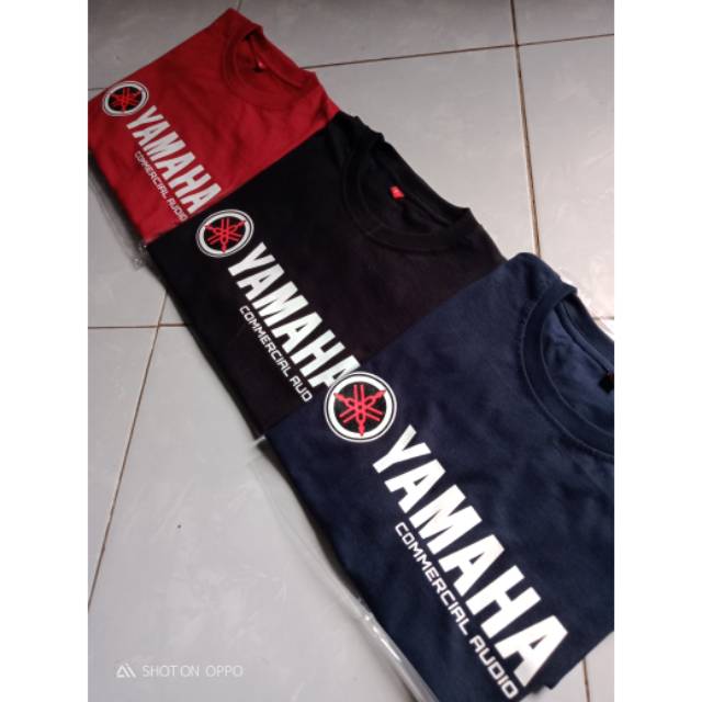 YAMAHA AUDIO kaos sablon berkualitas