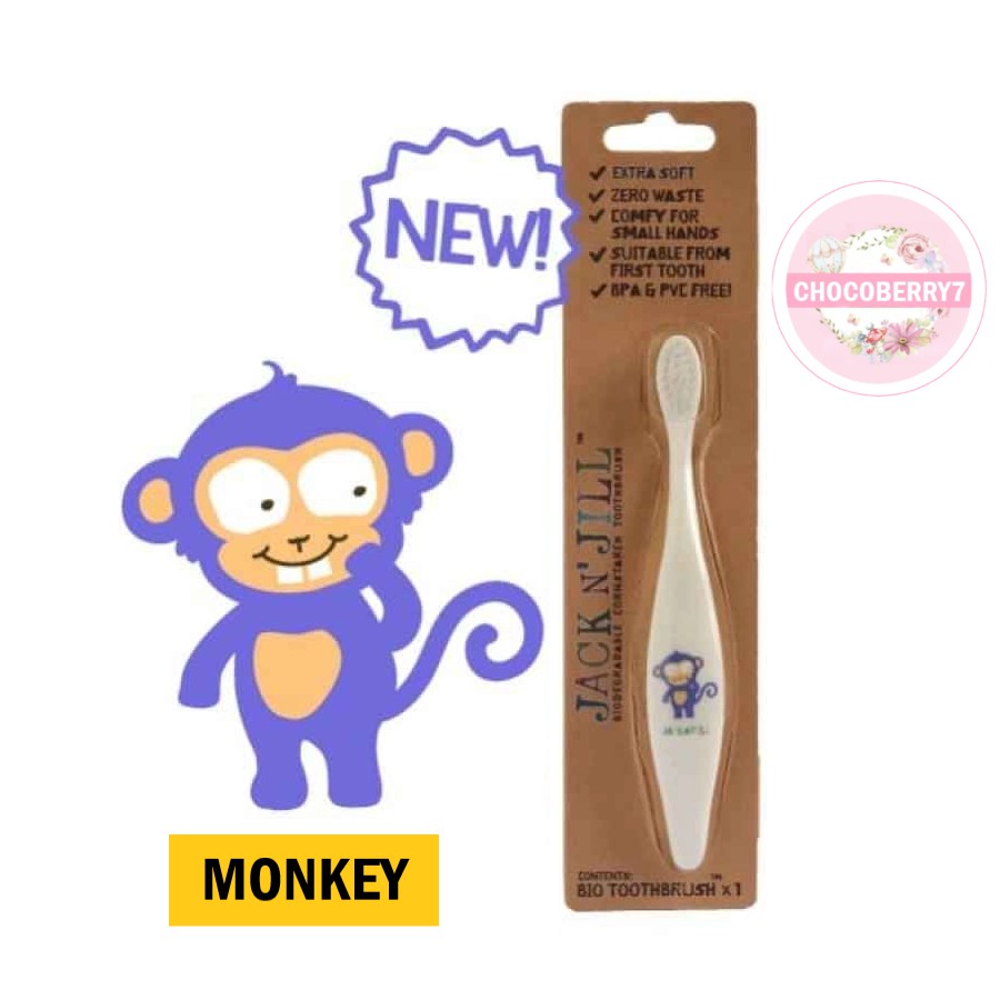 JACK N' JILL Bio Toothbrush Kids Tooth brush Sikat Gigi Jack and Jill