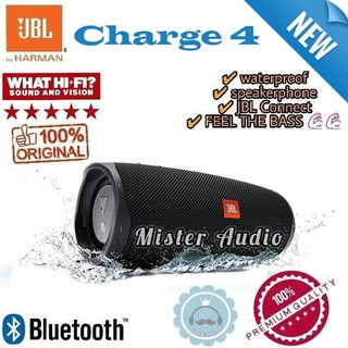 JBL Charge 4 Portable Waterproof Bluetooth Speaker Original
