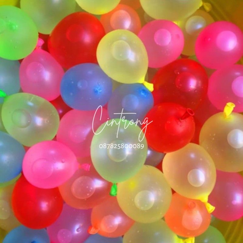 balon jari /balon water boom/ balon perang air 500 pcs