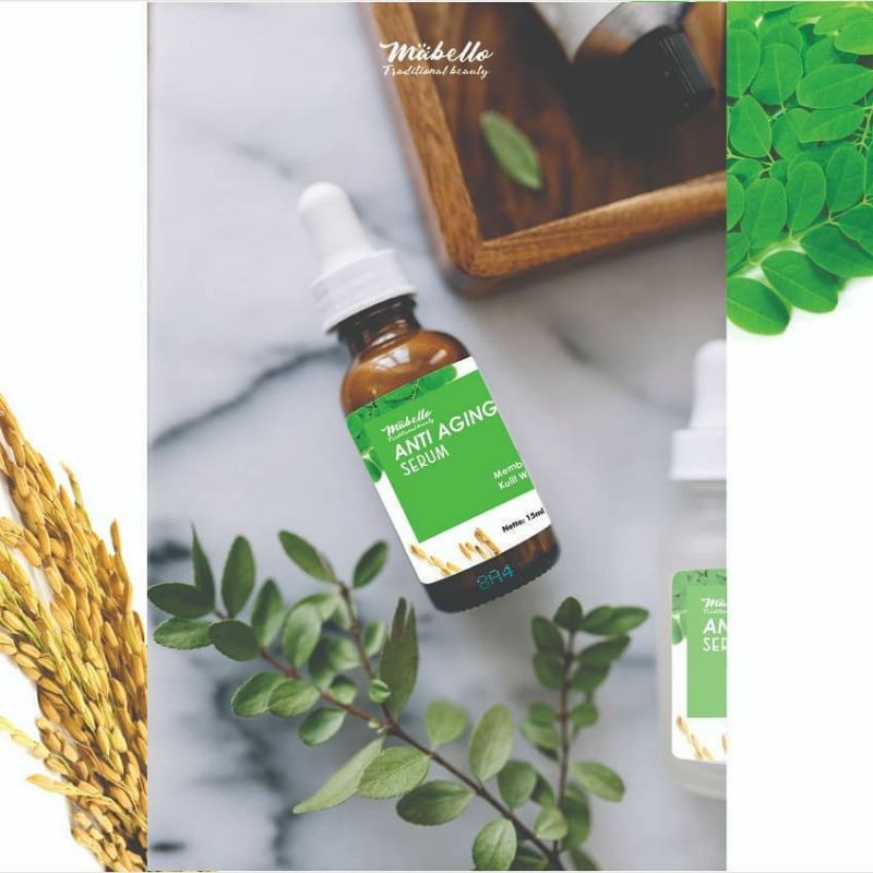 Mabello Anti Aging Natural Serum / Serum Mabello Anti Penuaan Dini