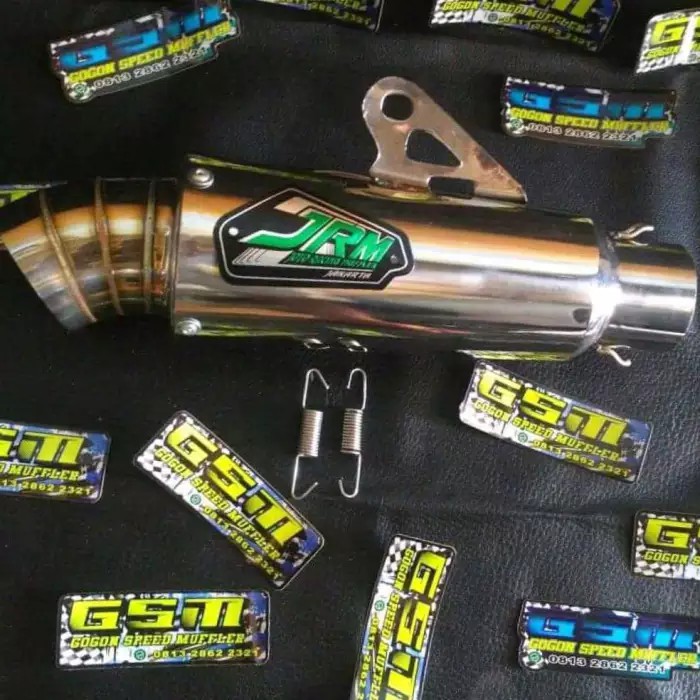 SLINCER KNALPOT JRM KNALPOT JRM ONLY KNALPOT RACING D 50mm