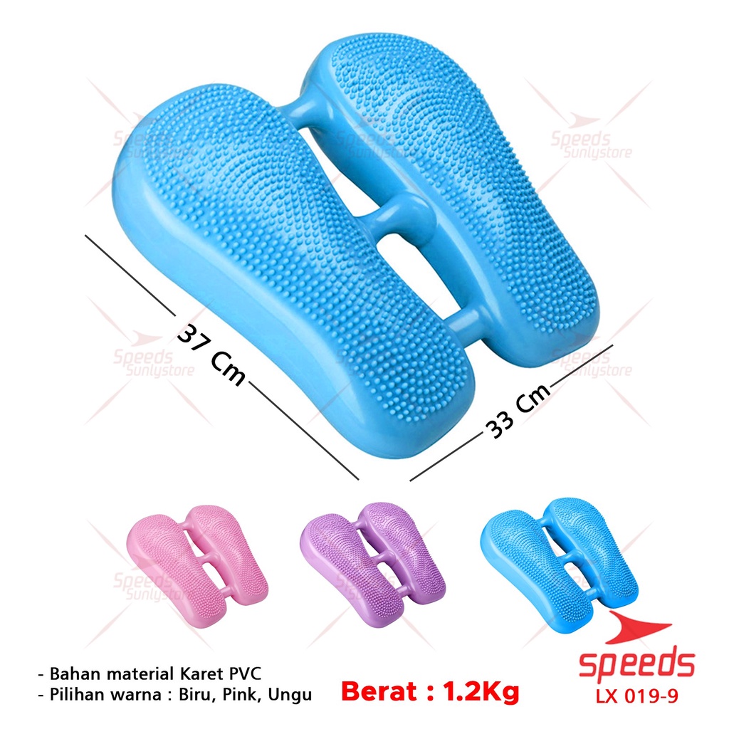 SPEEDS Balance Stepper Pad Yoga Untuk Fitness Olahraga Air Climber Model Kaki 019-9-1
