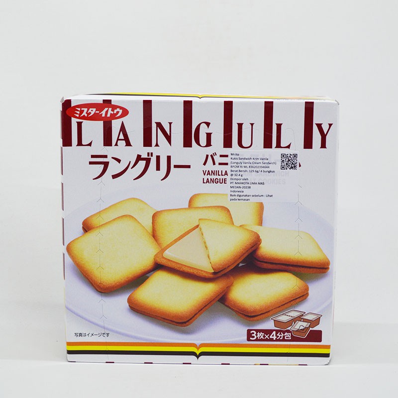 

MR ITO LANGULY VANILLA CREAM SANDWICH 129.6 G