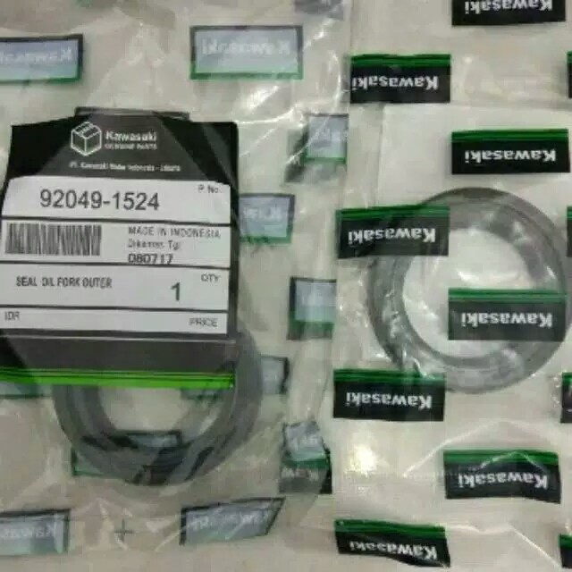 Seal Shock Depan 1 SET Kawasaki KLX 150 Shopee Indonesia