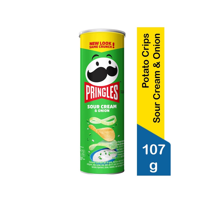 

PRINGLES RASA SOUR CREAM & ONION