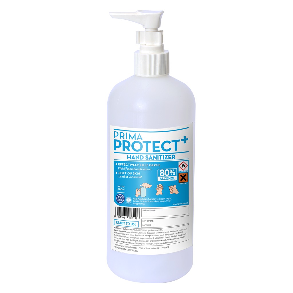 

JYSK Pembersih Tangan Prima Hand Sanitizer Moisturizing Protect 500ML