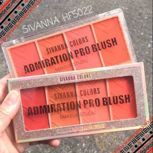 (READY) SIVANNA COLORS ADMIRATION PRO BLUSH ON ORI THAILAND