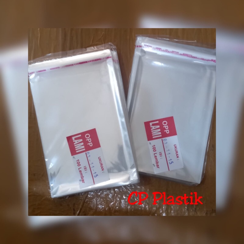 

Plastik OPP Lem | Berperekat Uk. 11x15 (isi +/- 100 pcs)