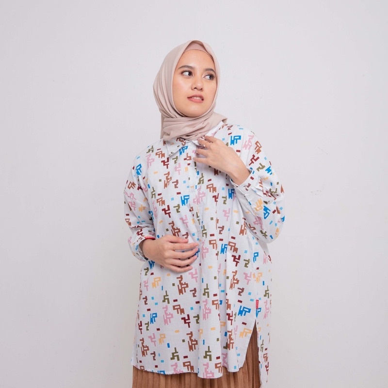 Baju Atasan Dauky M Tunic Oversize Pixelaria