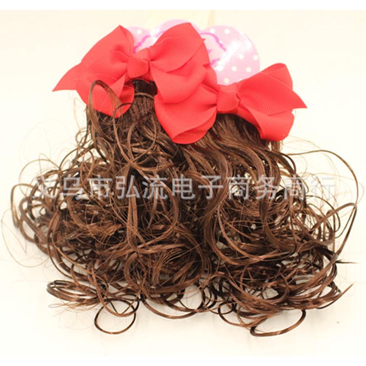 2pcs Jepit Rambut  Model  Pita Bunga Gaya Korea  untuk  Anak 