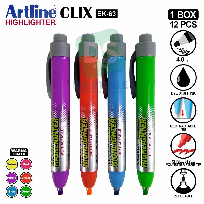 

Stabilo / Highlighter Clik EK-63 ARTLINE