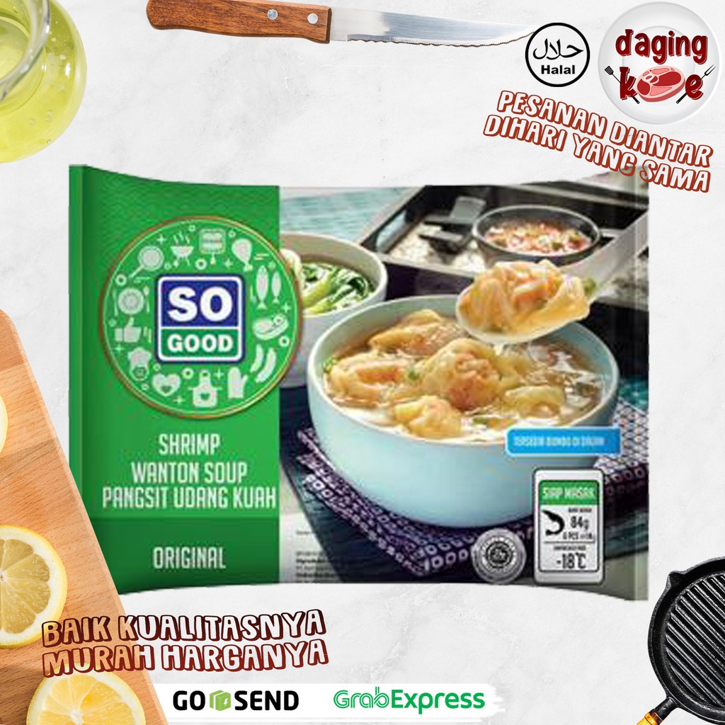 

SO GOOD PANGSIT UDANG KUAH INSTAN SO GOOD MAKANAN SEHAT ENAK 84 gr DK125