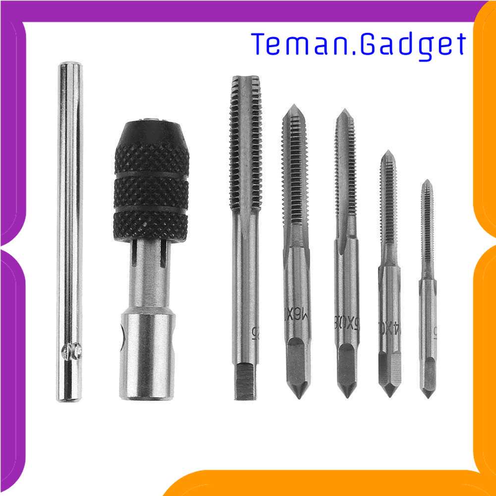 TG-DFA Alloet Mata Bor Wrench Drill Bit Hand Tapping Twist Bit 6 PCS - H21