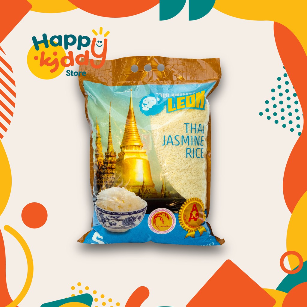 

Beras Jasmine Long Grain Premium LEON Pulen dan Wangi ORI Thailand