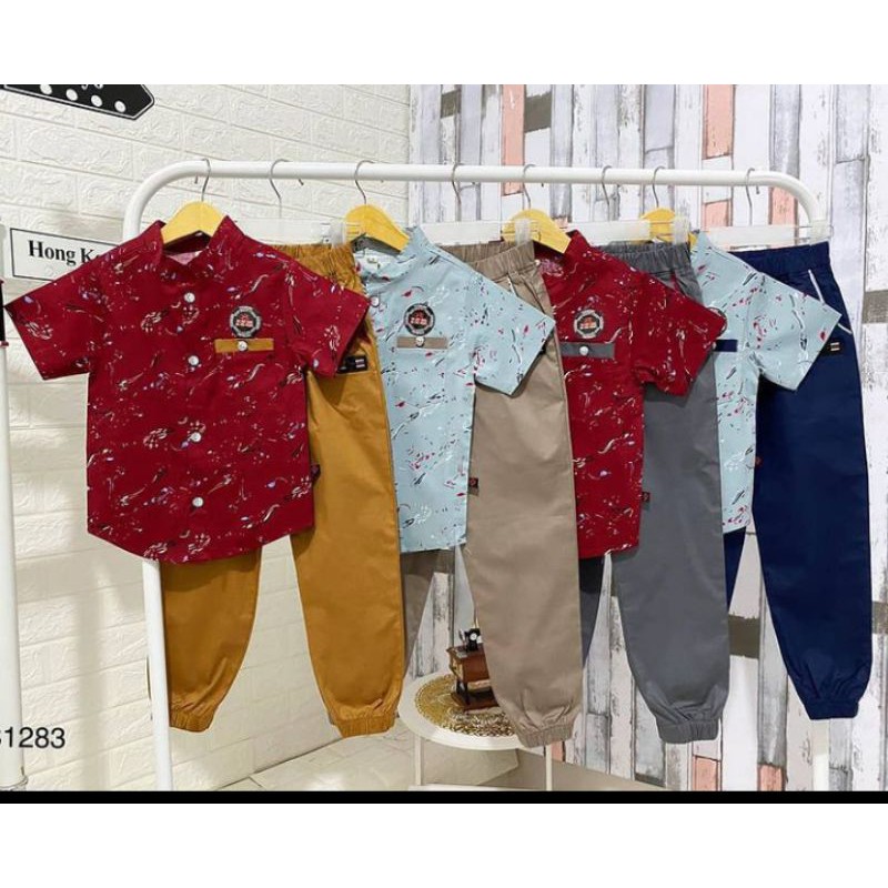 (COD) Setelan anak Yess Kids Premium Celpan TERMURAH size 4-26 (3-15 tahun)