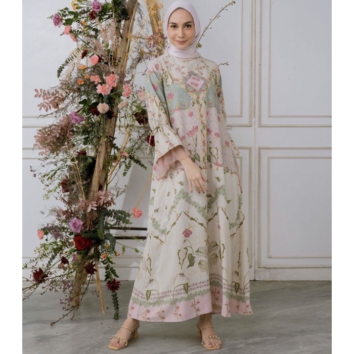 geulis maharani dress dusty pink