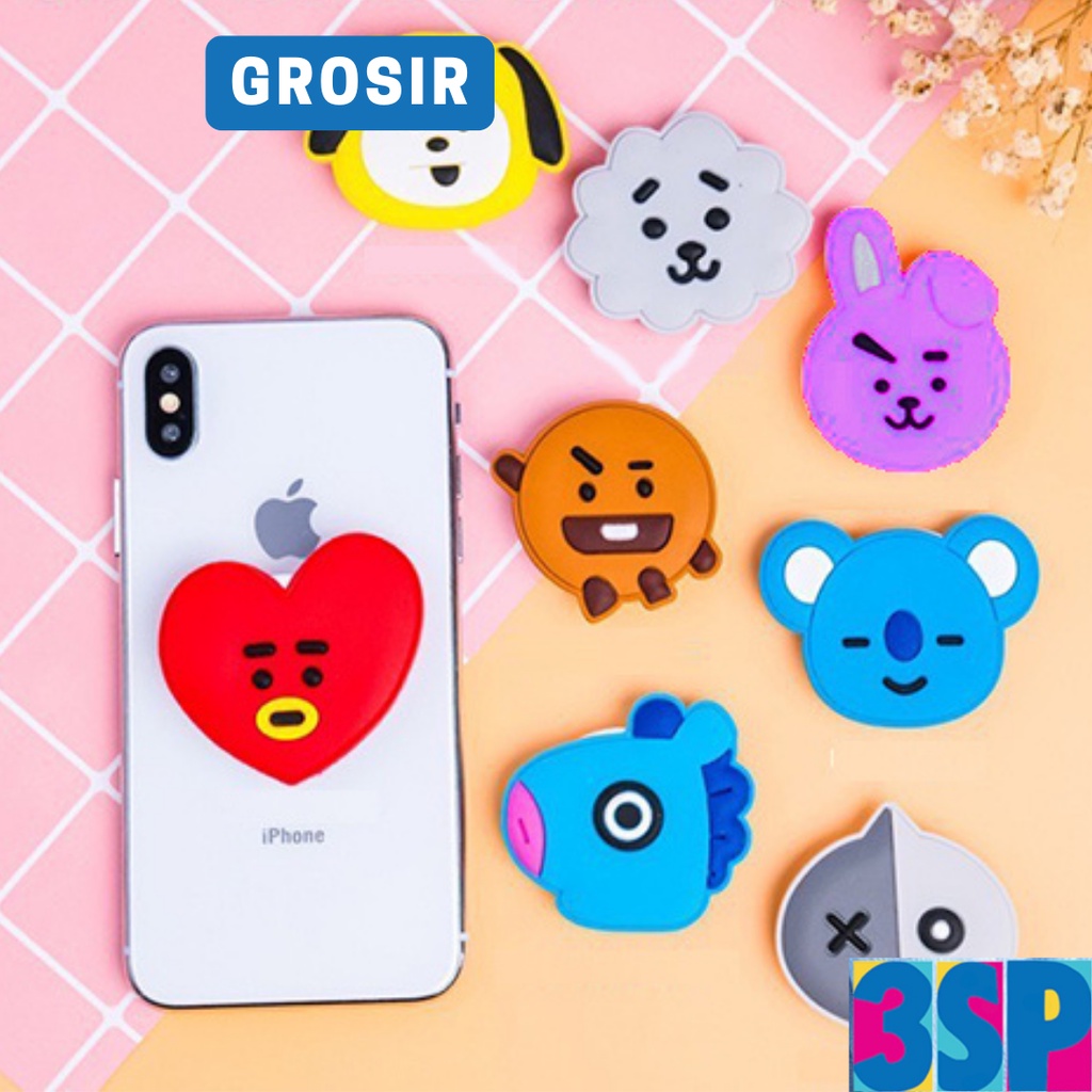 3SP | AH09  Popsocket Griptok Kpop Aksesoris Handphone Murah Lucu