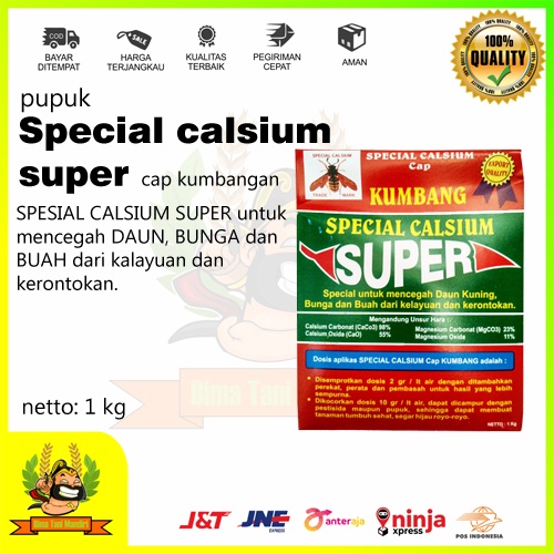 Pupuk special calsium SUPER CAP KUMBANG 1 kg