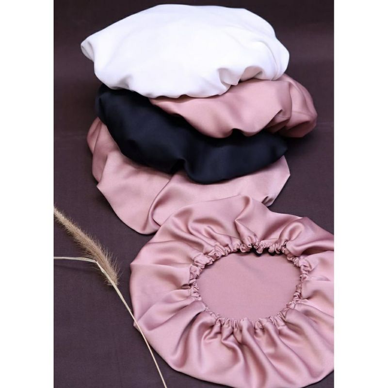 COD BAYAR DI RUMAH HAIR BONNET SILK by SV - SUTRA SILK satin bonnet - Hair bonnet silk / hair