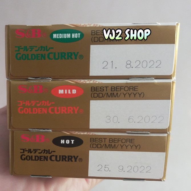 

Siap Kirim S&B Golden Curry 92 Gr Goldencurry Jepang - Hitam/Pedas