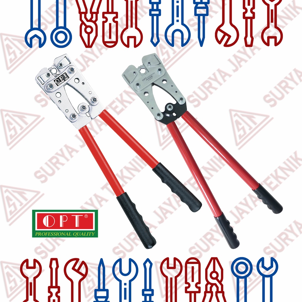 OPT Tang Crimping Hexagon Skun Hand Crimping Tool HX