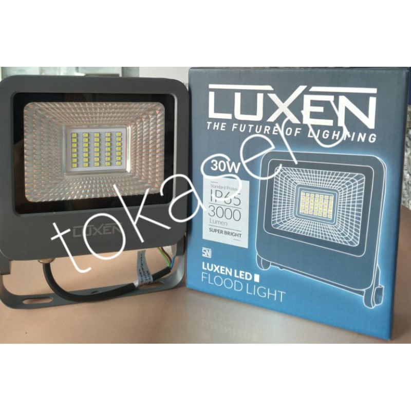 LUXEN LED floodlights 30 watt lampu sorot tembak Luxen