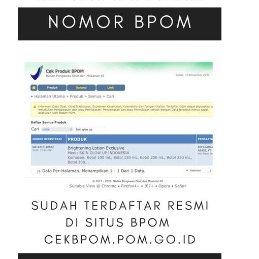 PEMUTIH KULIT TERCEPAT GLOW UP GLOWUPID  GLOWUPINDO ✔