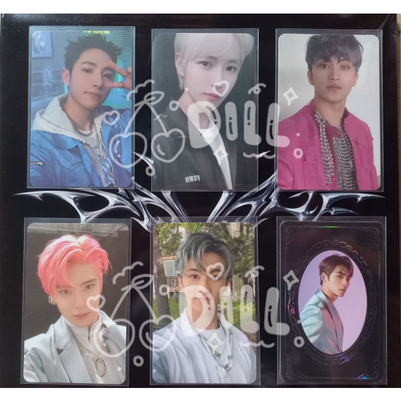 [WTS] PHOTOCARD JAEHYUN FUTURE, MARK CHILLING, YB XIAOJUN, RENJUN FCMM, RENJUN DIGIPACK GLIMO, MARK 