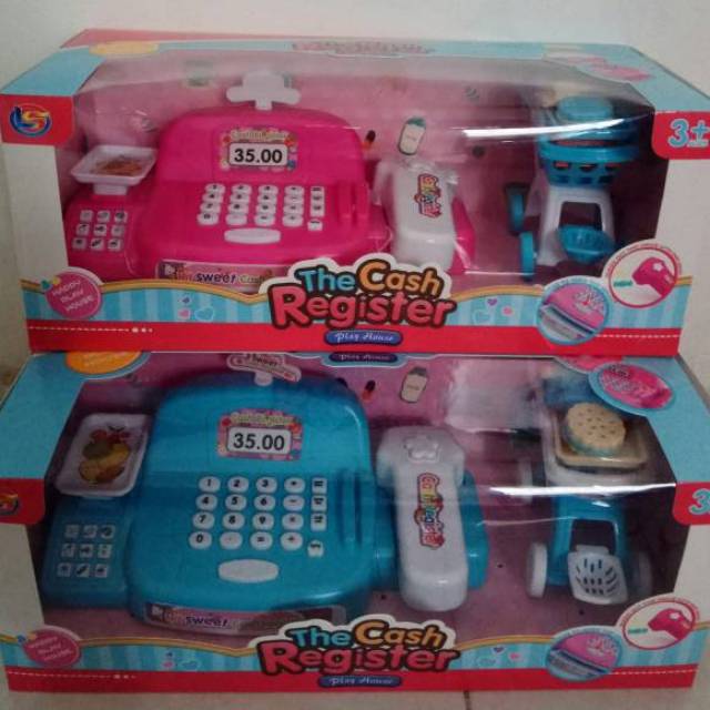 Mainan Cash Register/kasir miniatur