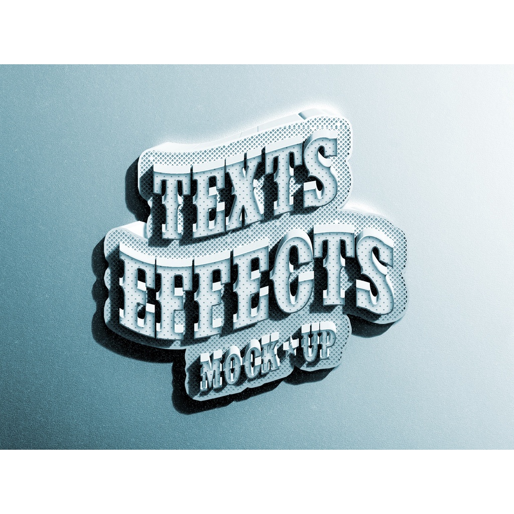 3D Retro Sculpting Actions - Photoshop Action