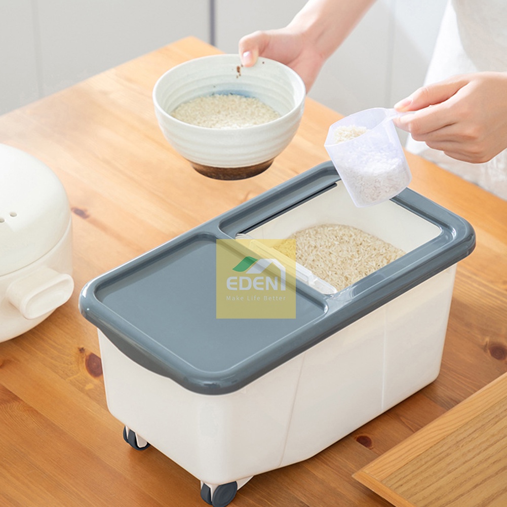 Dispenser Beras Serbaguna Tahan Lembab / Rice Storage