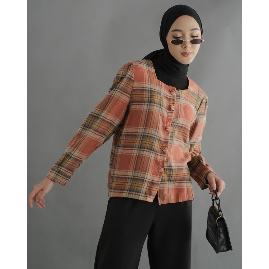 Myrubylicious HALSA FLANEL SHIRT KODE 3119