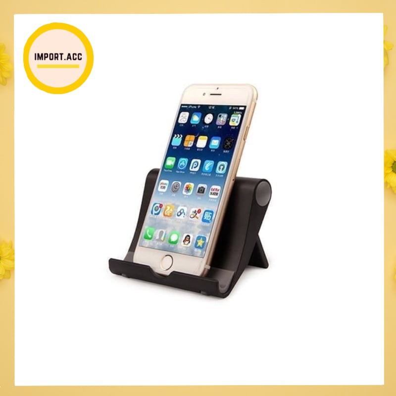 Stand Holder Handphone JUMBO Max 7,5inc Universal Bahan Plastik untuk Meja UKURAN JUMBO