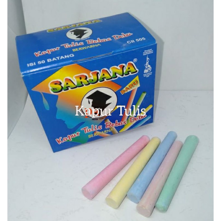 

kapur tulis warna sarjana