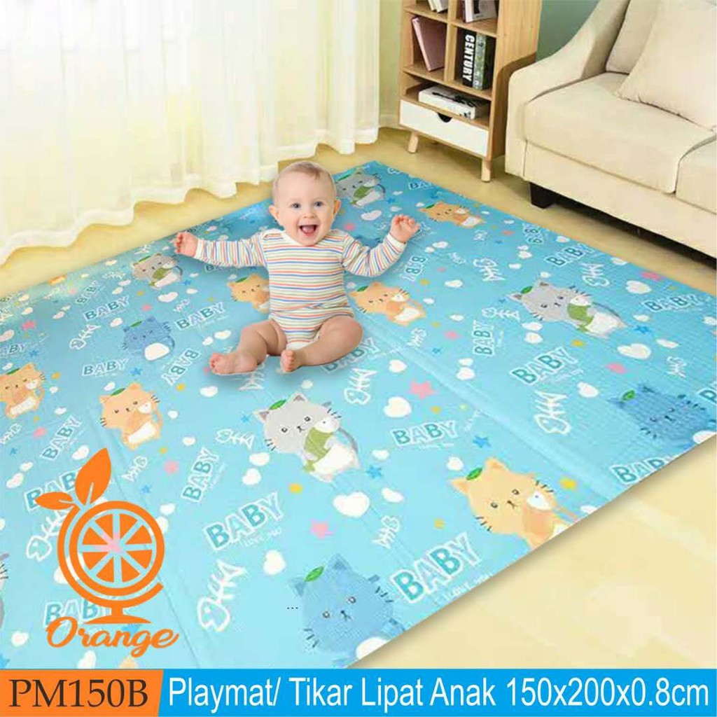 Playmat Premium Anak Bayi Lipat - MOTIF RANDOM