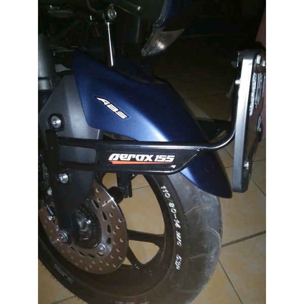 DUDUKAN PLAT LEXI BREKET PLAT NOMOR YAMAHA LEXI BREKET LAMPU BONUS 4 BAUT DAN 4 KARET