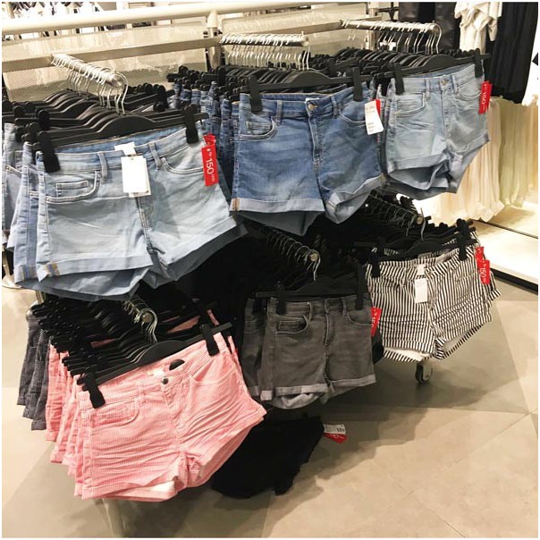 short jeans h&m