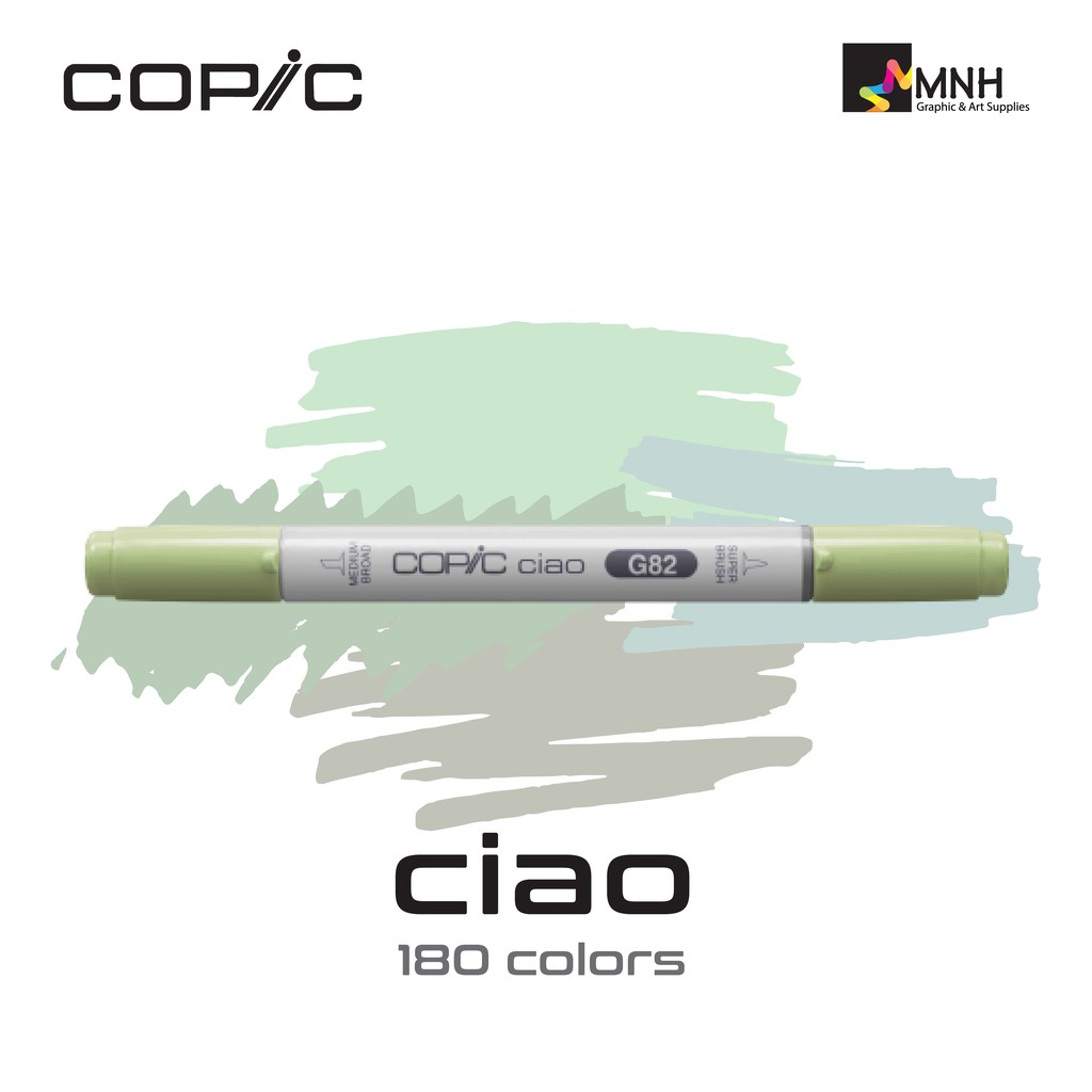 

Spidol Copic Ciao Marker Green Series (Satuan) G82 - G99
