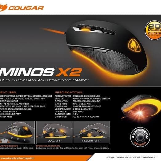 Cougar Minos X2 gaming mouse