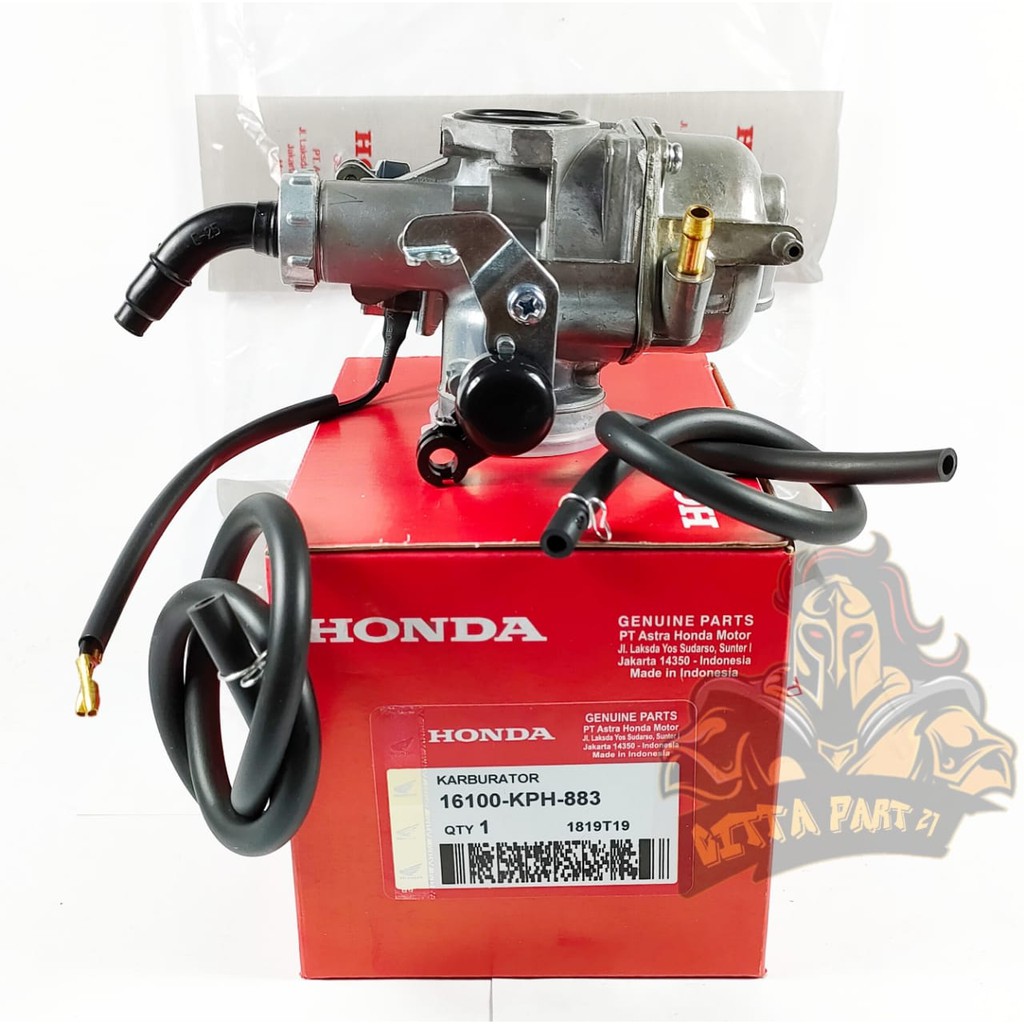 KARBURATOR CARBURATOR ASLI ORIGINAL HONDA KEIHIN KPH KUALITAS ORIGINAL HONDA AHM PRESISI TIDAK BANJIR TIDAK BREBET LANGSUNG LANGSAM DAN DIJAMIN AWET KHARISMA KARISMA SUPRA X 125 KARBU CARBU