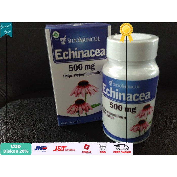 

◾COD◾ OBAT HERBAL SIDO MUNCUL - ECHINACEA 500 ( FLU, BATUK, DLL )