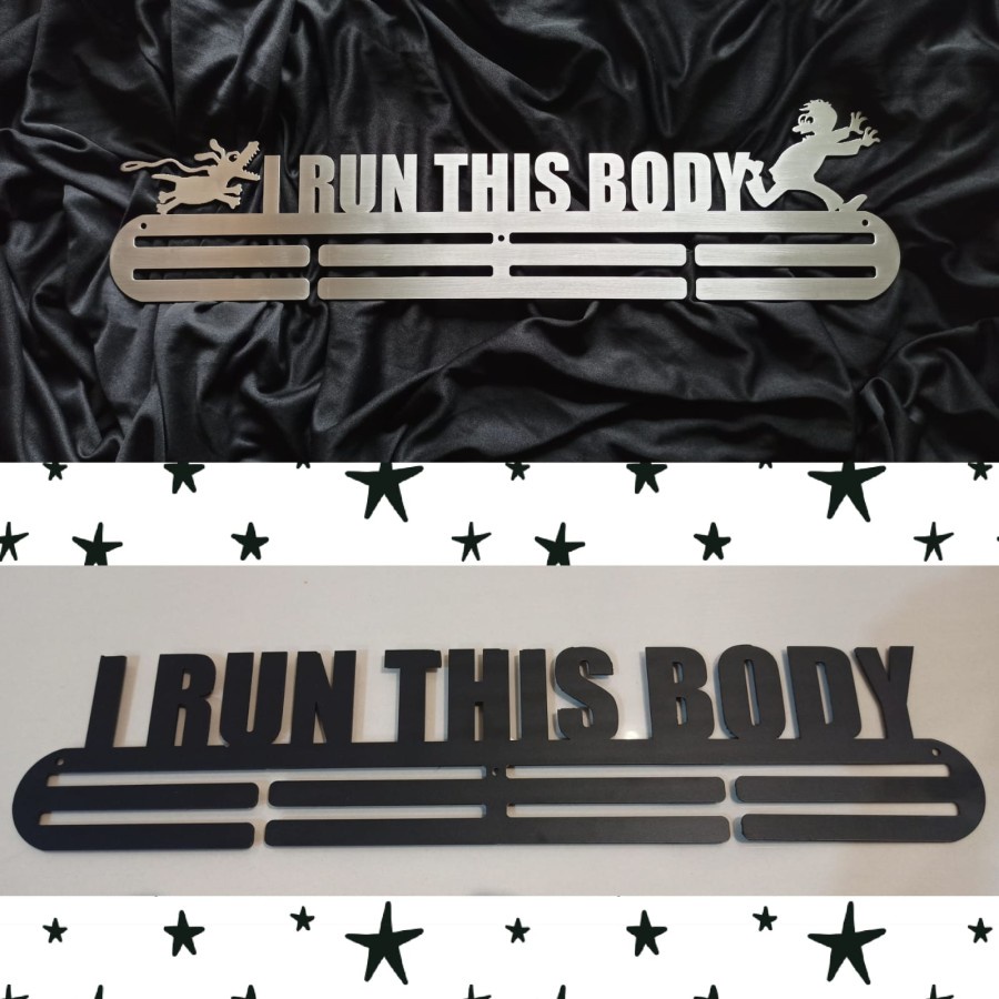 MEDAL HANGER - GANTUNGAN MEDAL I Run This Body