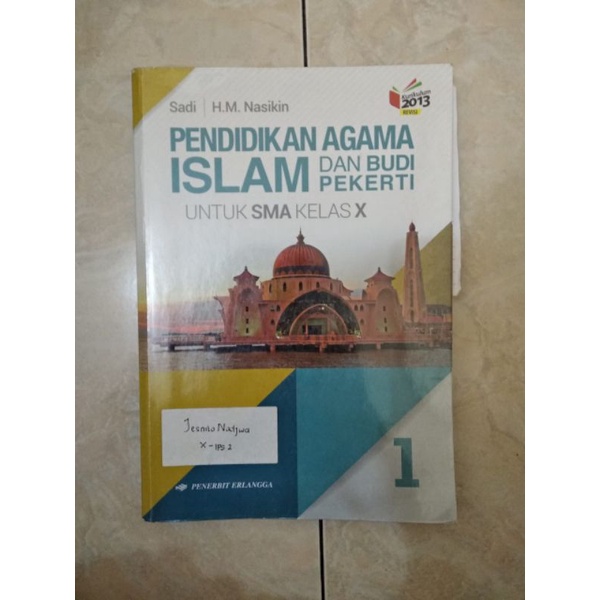 

BUKU PAKET PENDIDIKAN AGAMA ISLAM KELAS 10