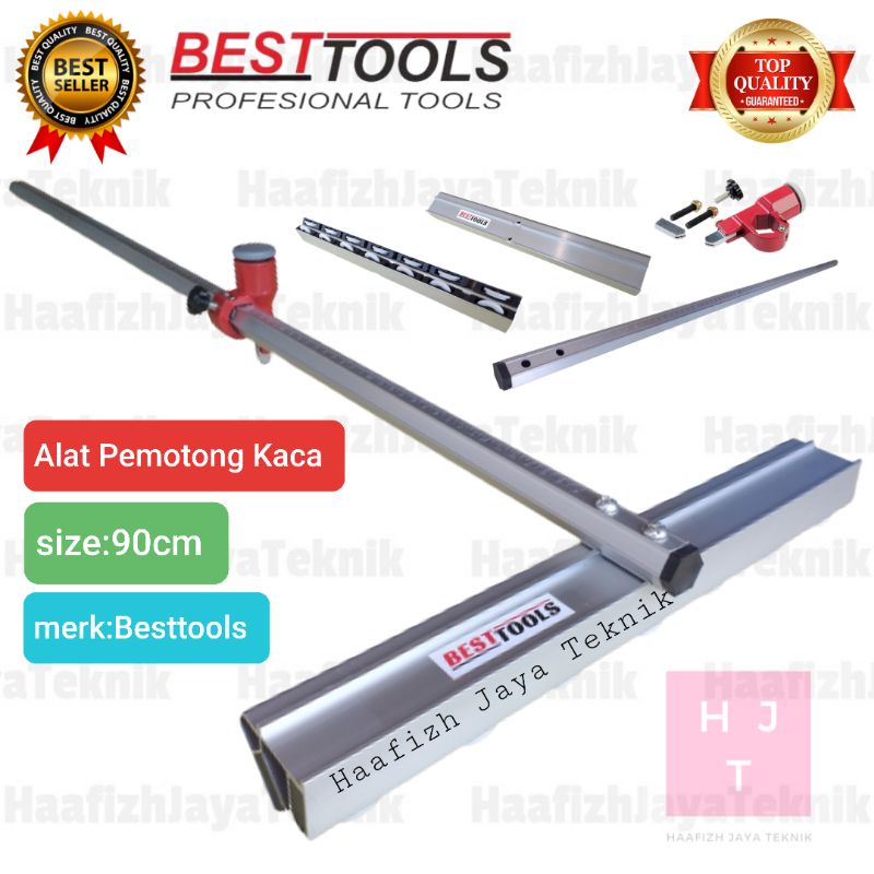 T GLASS CUTTER 90cm / Alat Pemotong Kaca Lurus / Straight Glass Cutter T /Potong Kaca Tebal Original