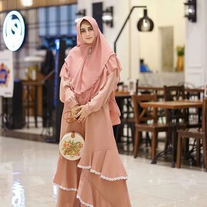 Gamis Wanita Terbaru Hijab Syari Baju Gamis Umbrela By Maharani